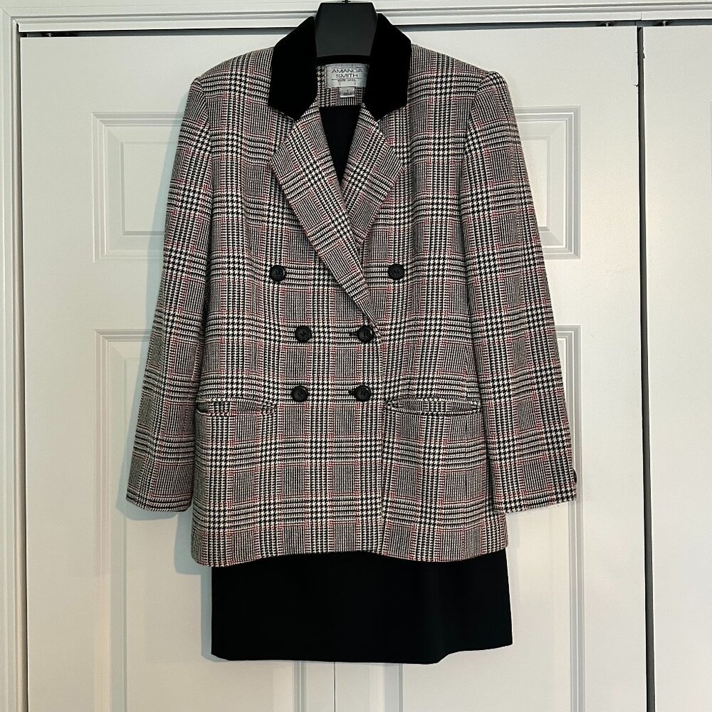 Amanda Smith - Vintage Wool Skirt and Blazer Suit